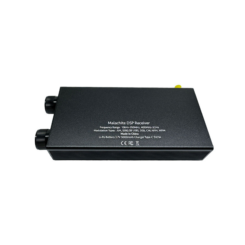 Malachite V5 DSP SDR Receiver 10kHz-2GHz Frequency Range CNC