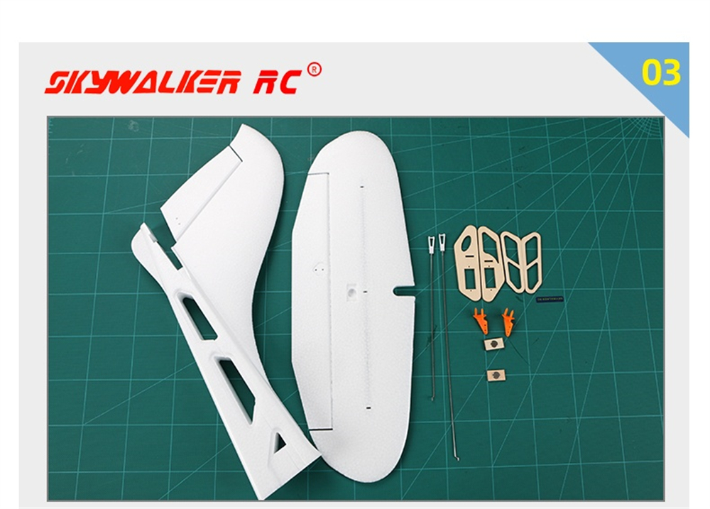 Skywalker JENNY 1200mm Wingspan EPO RC Airplane Fixed Wing KIT