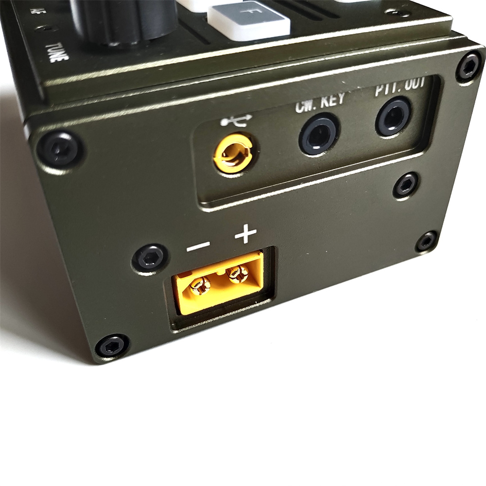 FX-4CR Radio SDR HF Transceiver with 1-20W Continuously Adjustable Power Range Support USB/LSB/CW/AM/FW Modes Short-wave FX4CR