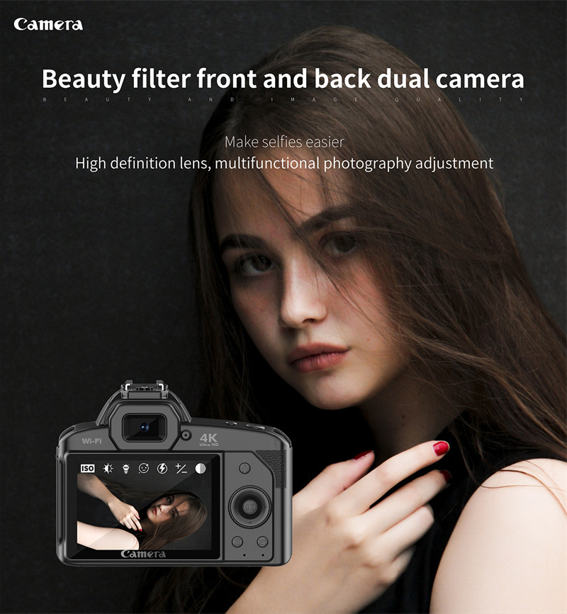 Title 12, Videocamera digitale WiFi D5 da 6400 Megapixel ...