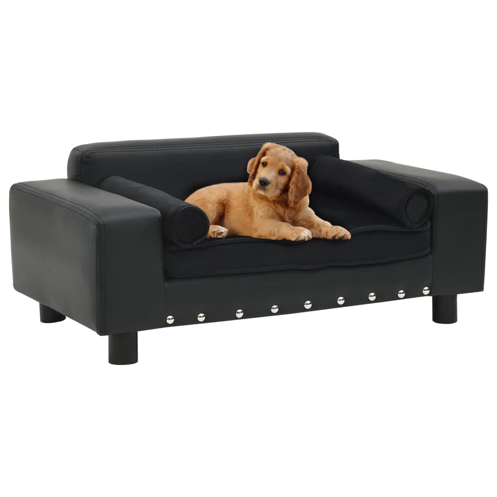 Dog Sofa Black 31.9