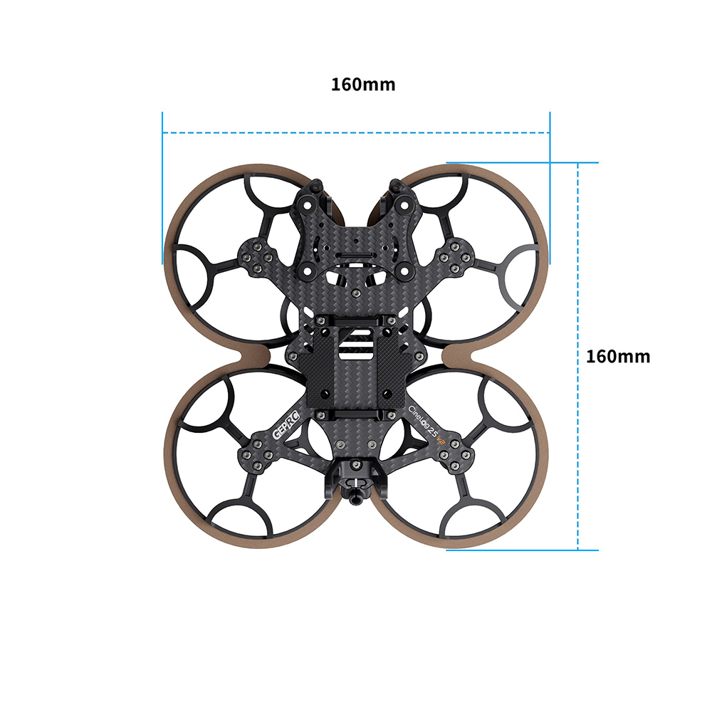 GEPRC GEP CL25 V2 114mm Wheelbase 2.5 Inch Frame Kit for Cinelog25 V2 Whoop RC FPV Racing Drone