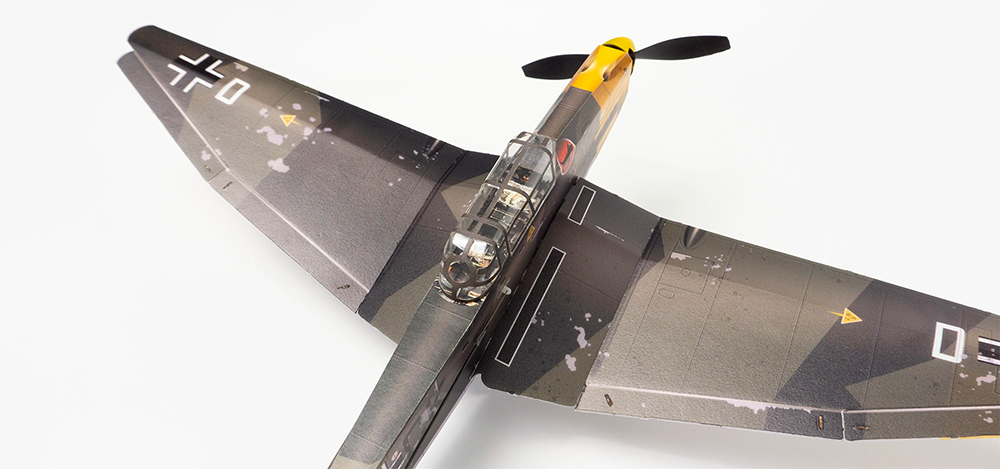 MinimumRC Ju-87 Stuka Bomber 430mm Wingspan KT Foam RC Airplane KIT+Motor