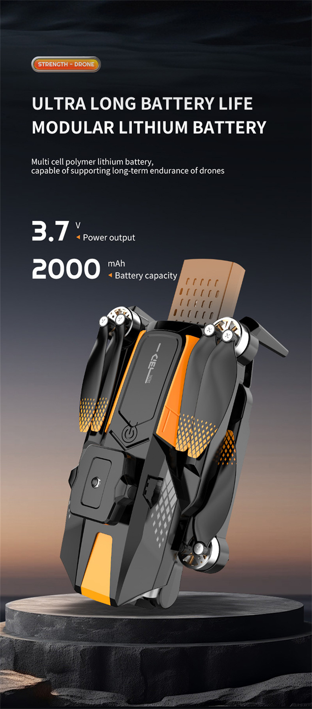 LSRC LF669 GPS 5G WiFi FPV with 5.9inch LCD Screen Controller 720P HD Dual Camera Servo Gimbal 360° Obstacle Avoidance Brushless Foldable RC Drone Quadcopter RTF