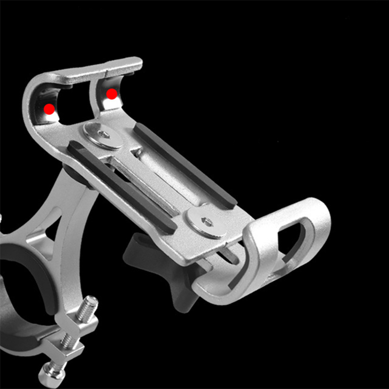 Handlebar Mount Holder Aluminum Motorcycle Bike Bicycle Anti-vibration Fixed Bracket