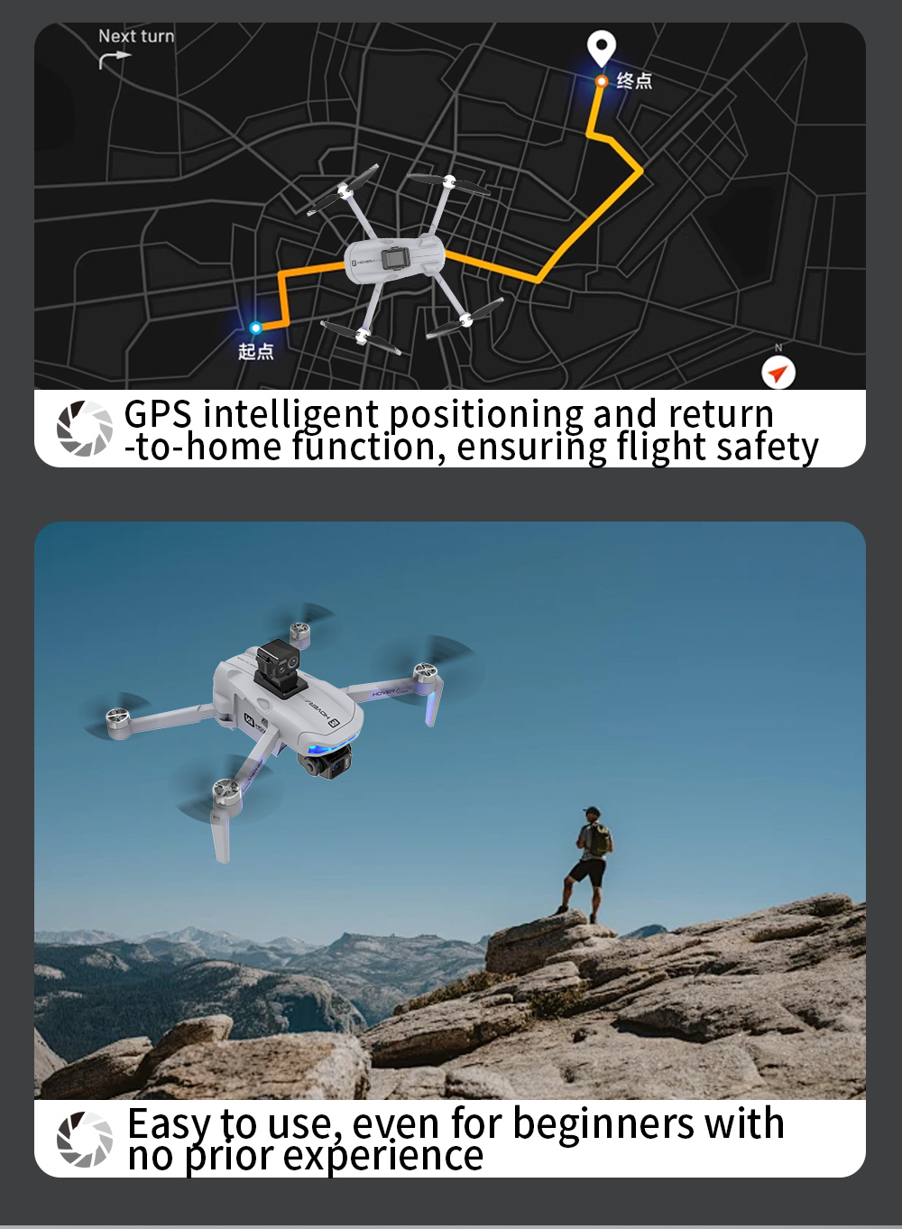 JJRC X40 PRO GPS 5G Digital FPV with 5.6inch LCD Screen Controller 1080P HD Dual Camera 3-Axis EIS Gimbal 360° Obstacle Avoidance 248g Brushless Foldable RC Drone Quadcopter RTF