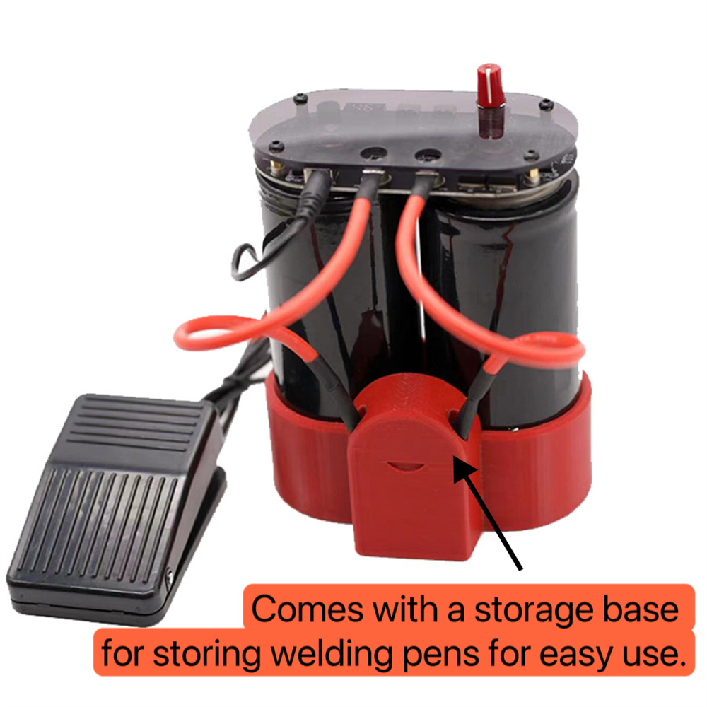 Farad Capacitor Spot Welder OLED Display 2.7V 3000F Spots Welding Machine 99 Gears Semi-automatic Weld Tool Dual Type C Charging