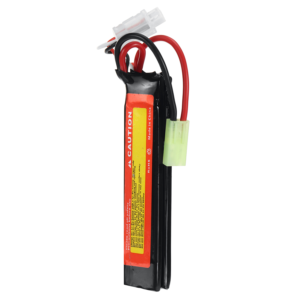 ZOP Power 7.4V 1200mAh 2S 25C LiPo Battery Tamiya Plug With T Plug Adapter Cable for RC Car