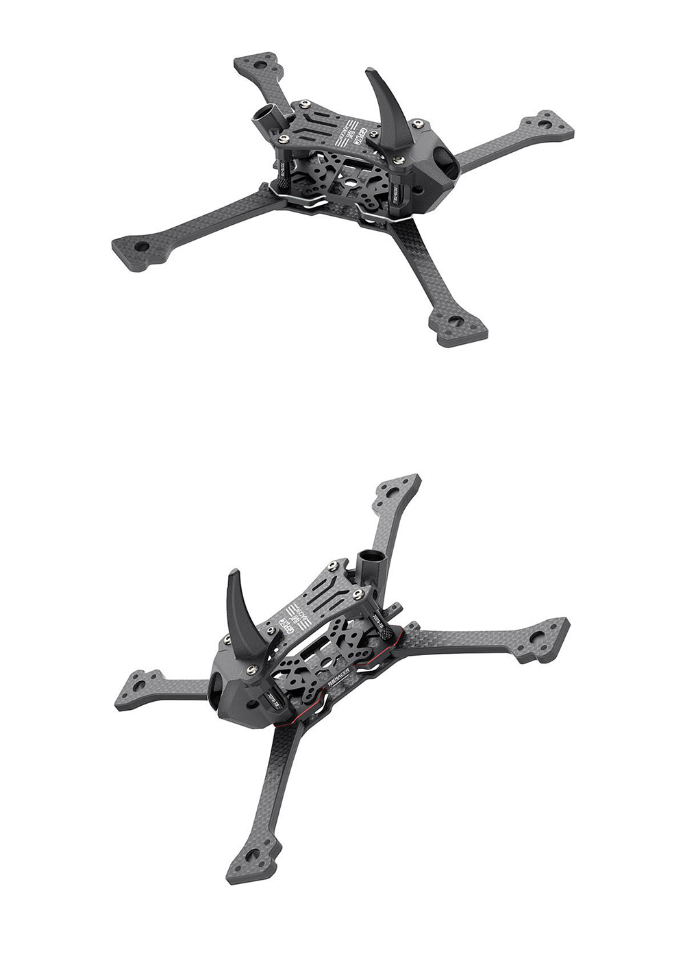 GEPRC RACER 208mm Wheelbase Carbon Fiber 5 Inch Frame Kit Support HDZero for RC Drone FPV Racing