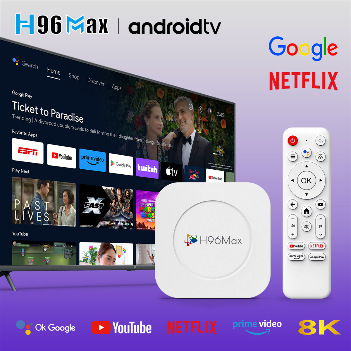 H96MAX M1 Plus TV Box – 8K Android 14 TV Box akár a legrégebbi TV-hez is!