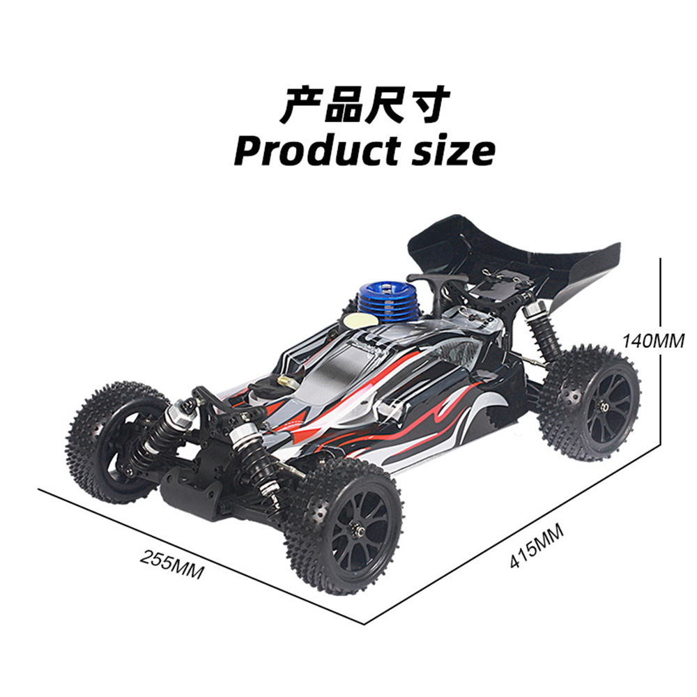 VRX RH1007B 1/10 2.4G 4WD RC Car 75km/h Two Speed High Speed Force.18 Gas Engine RTR Truck