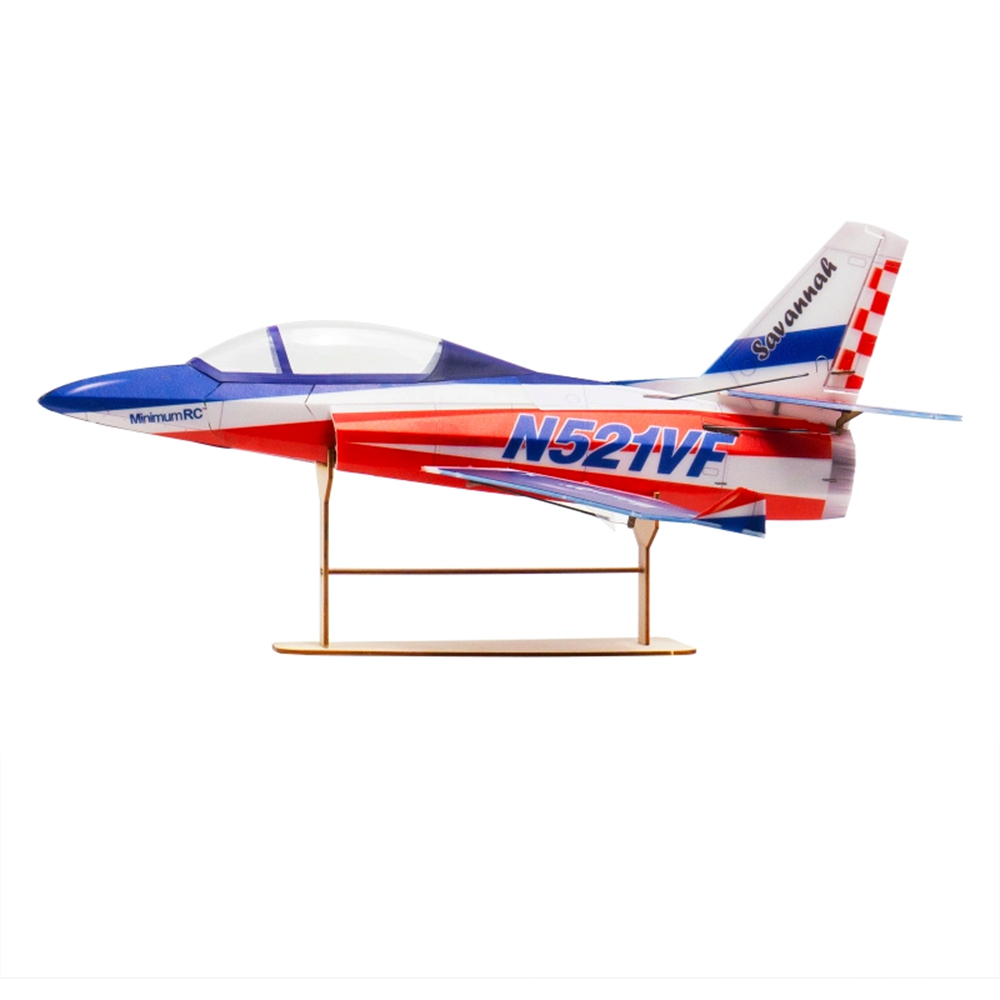MinimumRC Savannah Jet 4 Channels 30mm EDF 420mm Wingspan RC Airplane Fixed Wings KIT+EDF