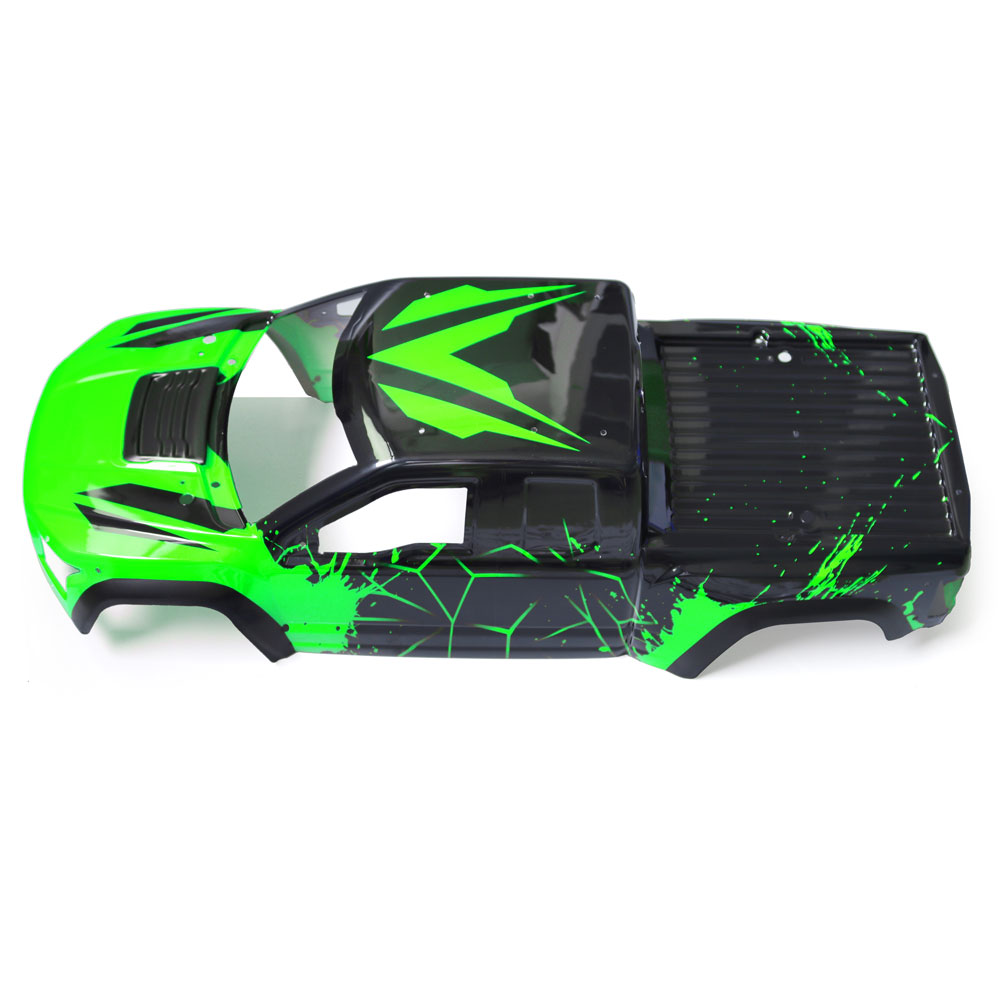 ZDレーシングMX07 1/7 RCカー予備ボディシェル ステッカーシート付き