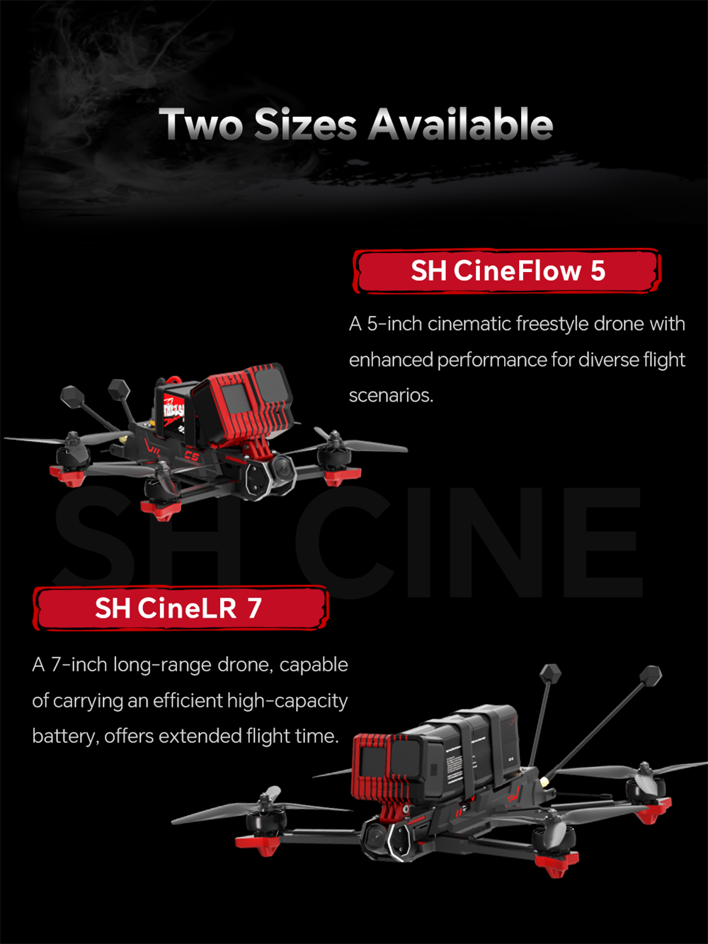 iFlight SH CineFlow 5 O4 Pro F7 6S 5 Inch FPV Racing Drone PNP BNF NO VTX NO Camera with M10 GPS 55A ESC Digital HD System