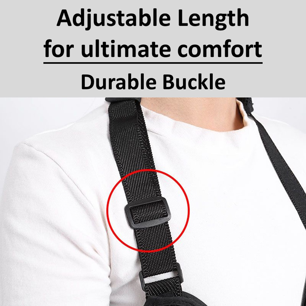 Adjustable Arm Sling Broken Shoulder Elbow Wrist Brace Immobilizer Mesh Injury Strap Support For Adult