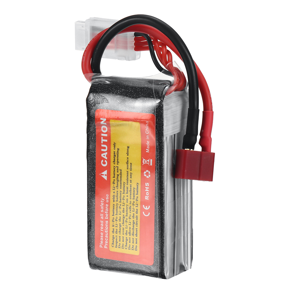 ZOP Power 11.1V 1500mAh 30C 3S LiPo Battery T Plug for RC Car