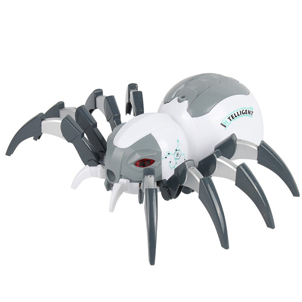 Mechanical Spray Spider Simulation Electric Remote Control Spider Light Music Animal Dancing Wireless RC Animal Children Toy