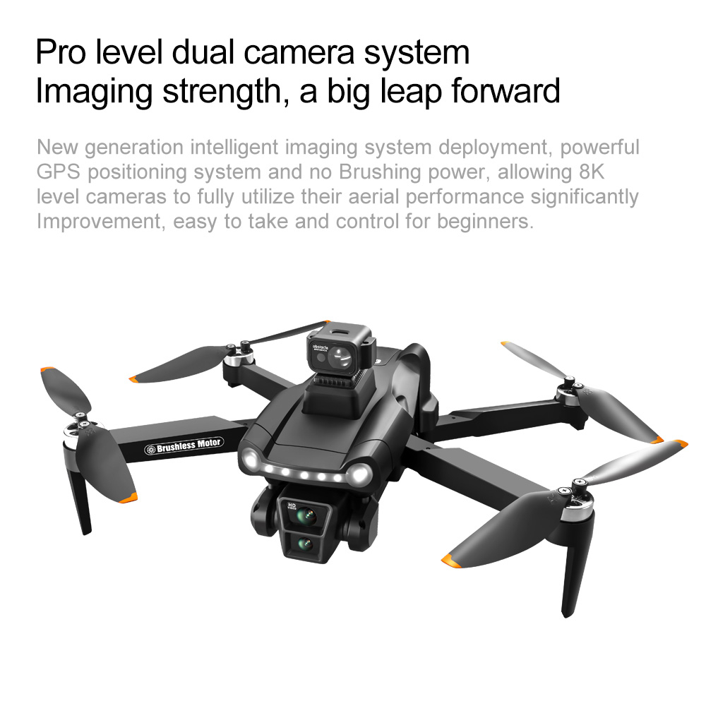 WLRC V198 PRO MAX GPS 5G WiFi FPV with 1080P HD Dual Camera Servo Gimbal 360° Obstacle Avoidance Optical Flow Hover Brushless Foldable RC Drone Quadcopter RTF