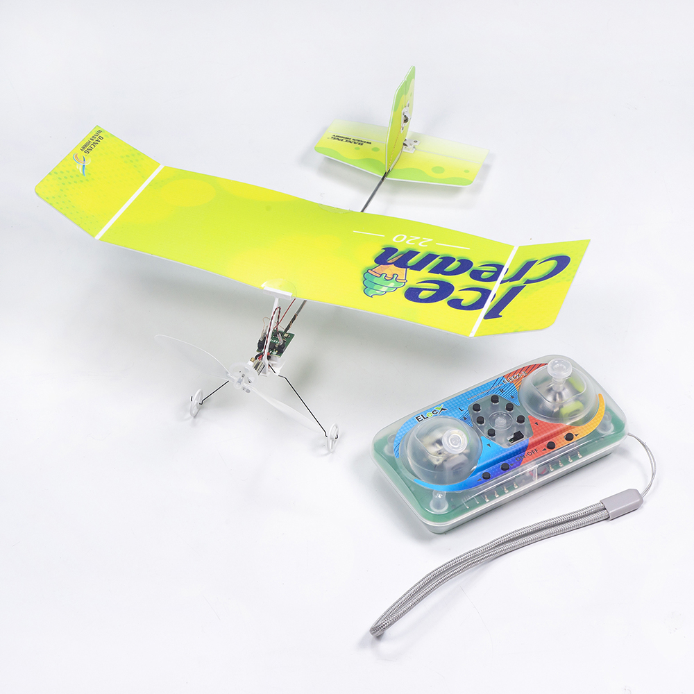 Dancing Wings Hobby E23 ICE CREAM 220mm Wingspan 2.4GHz 3CH PP Foam Mini Indoor RC Airplane RTF