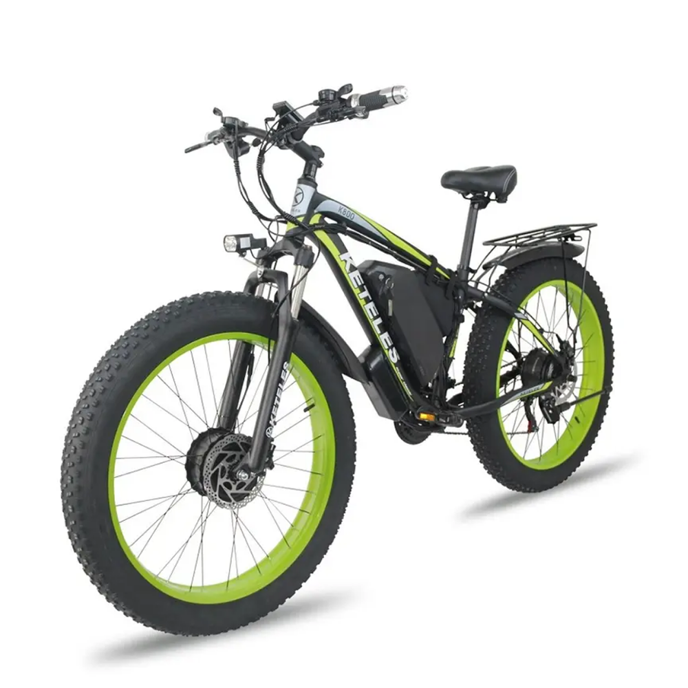 [US Direct] Keteles K800 17.5Ah 48V 1000W 26inch Electric Bicycle 60KM Mileage Range Electric Bike Max Load 180kg