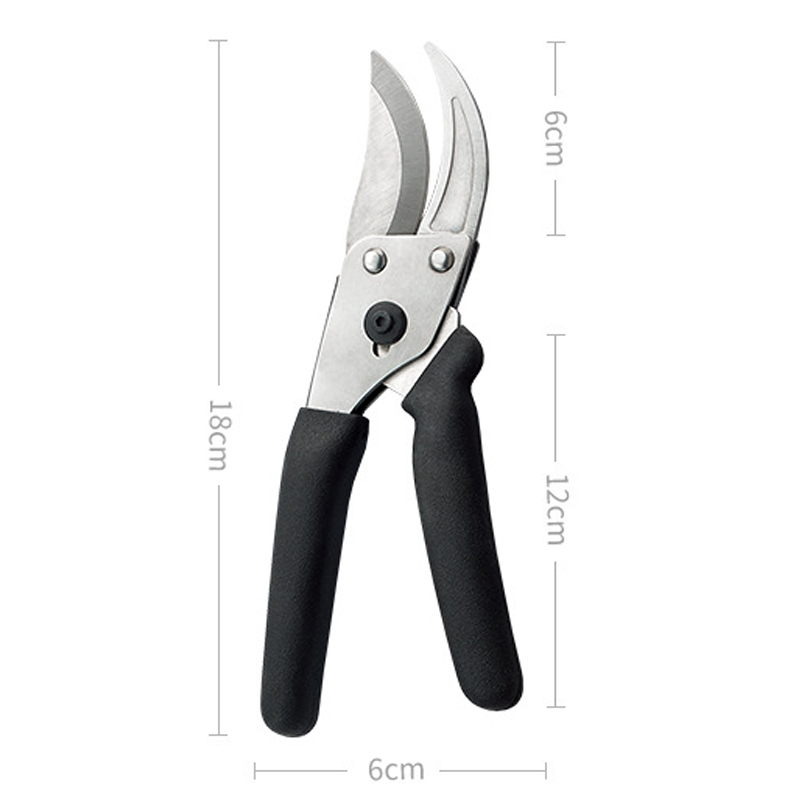 Branch Scissor Pruning Shears High Efficiency Rustproof For Agriculture Bypass Pruning Shears Sharp Precision-ground Steel Blade Plant Clippers Gardening Tools