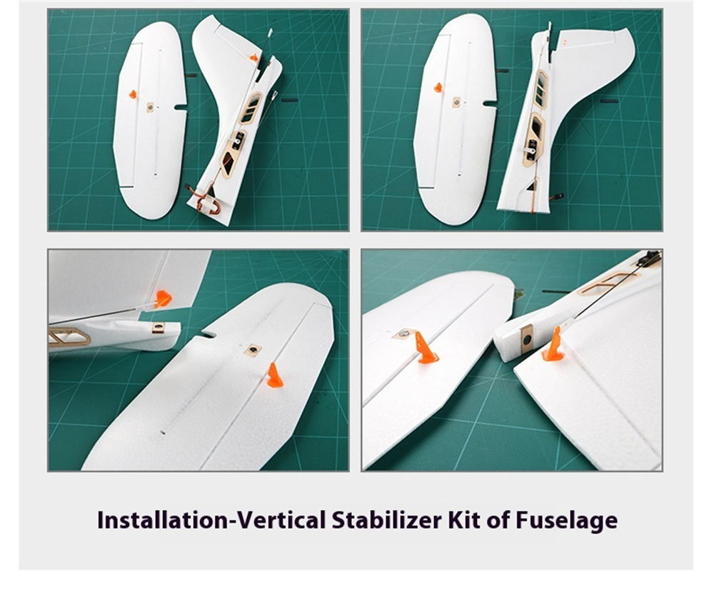 Skywalker JENNY 1200mm Wingspan EPO RC Airplane Fixed Wing KIT