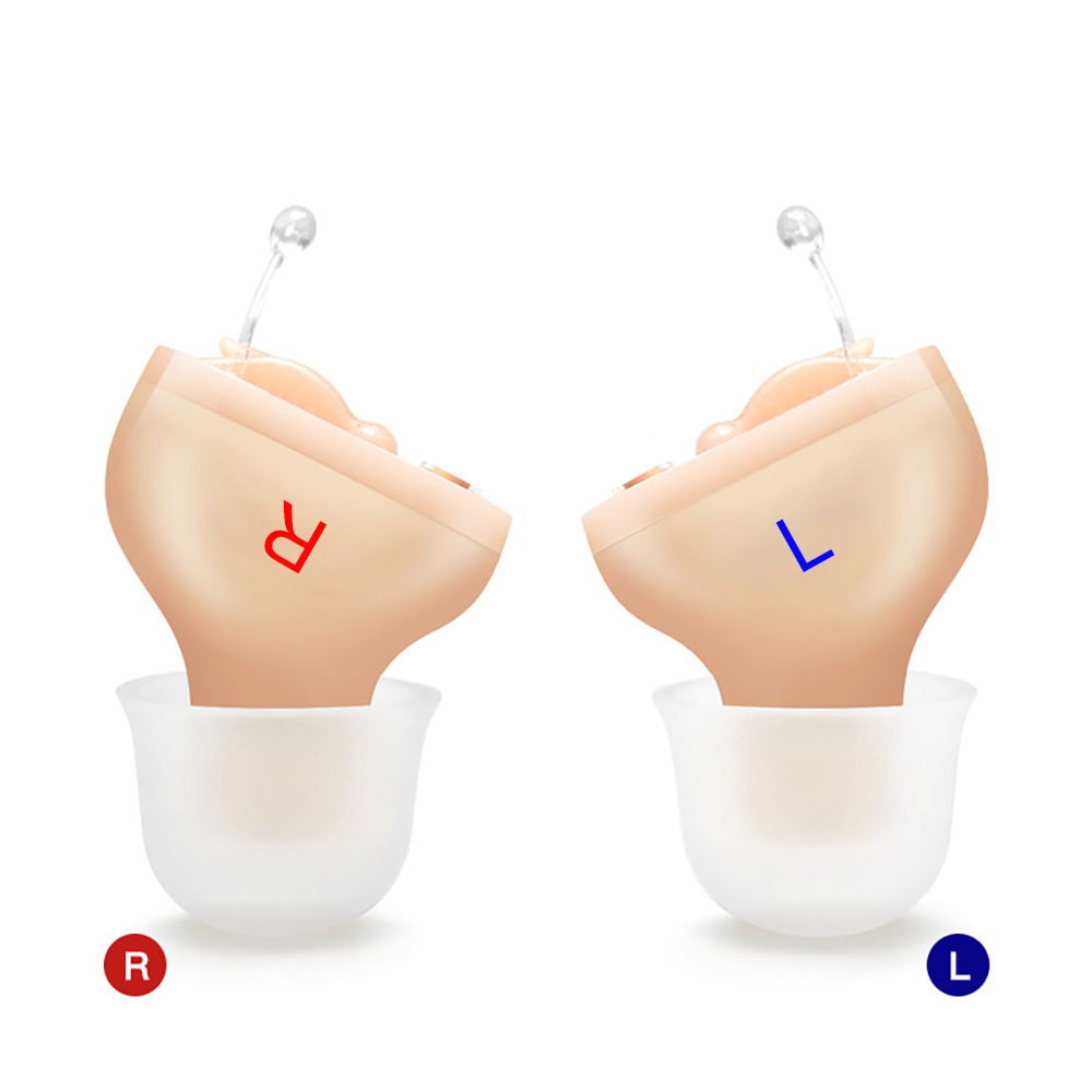 26dB For Elderly Deaf Mini Hearing aid 300-4800MHz Sound Amplifier Invisible Hearing Loss