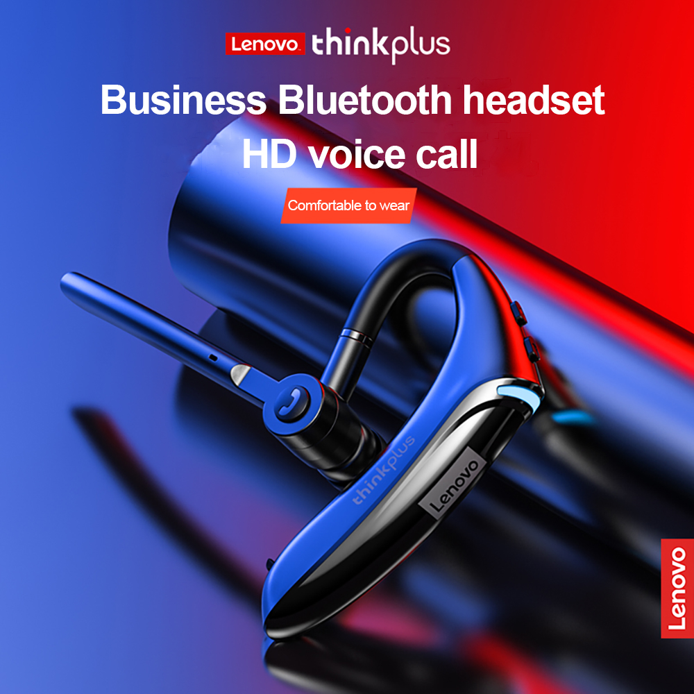 Lenovo Thinkplus BH4 bluetooth Earphone Single Earhook HiFi Stereo Dual Mic Noise Reduction HD Calls 180° Rotary Ergonomic 130mAh Battery Earhooks In-ear Headphone with Mic