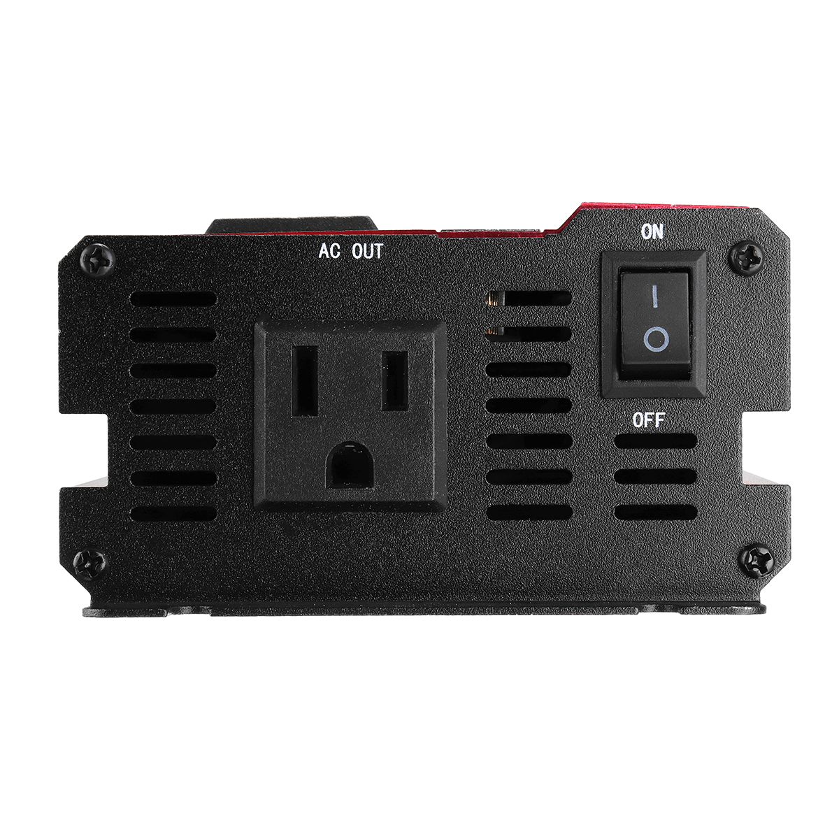 Xuyuan Dual Voltage Inverter with LED Display Dual Sockets Power Inverter 12V/24V to 220V with Modified Sine Wave
