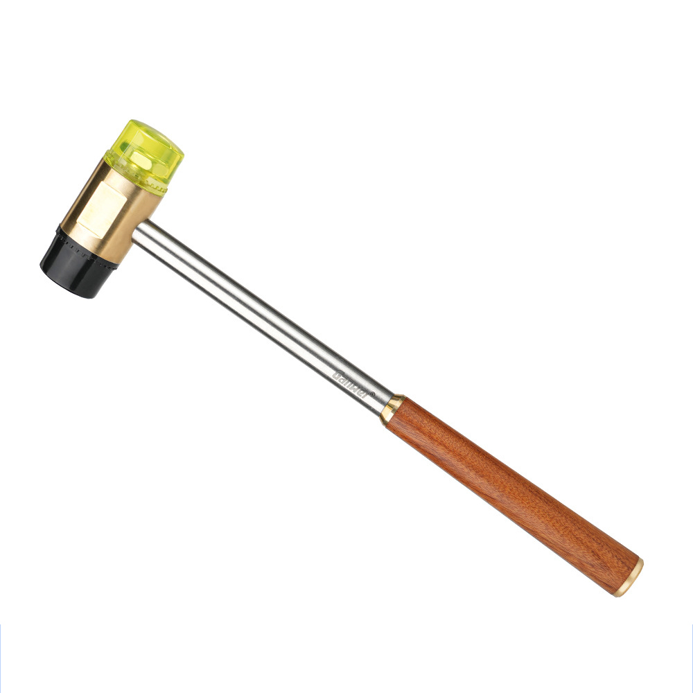 Professional Versatile Woodworking Hammer Brass Ergonomic Design Compact Portable Durable Tool DIY Projects Home Improvement
