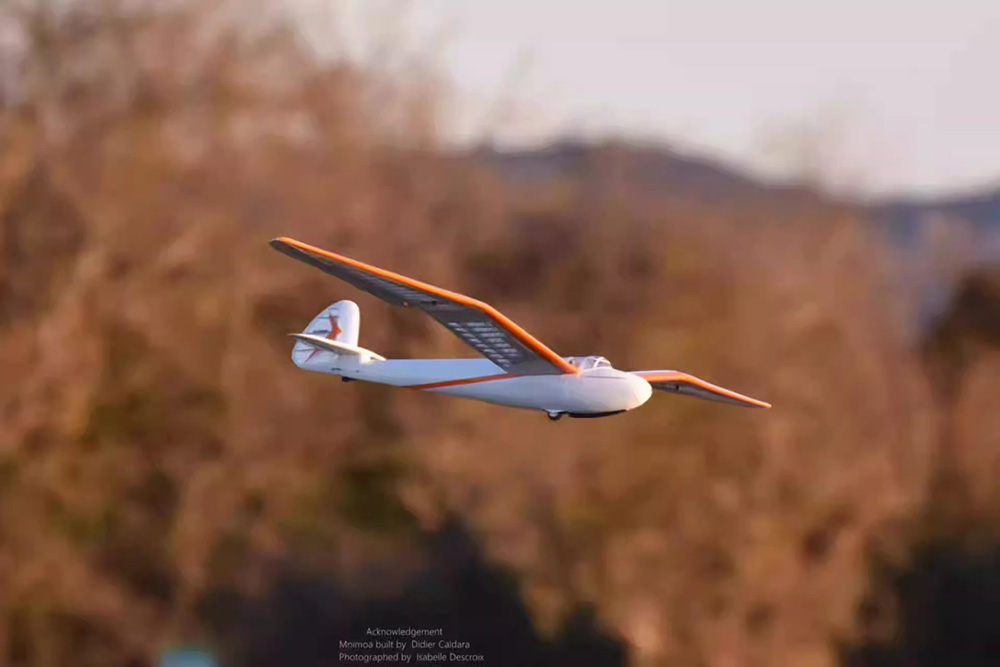 Tony Ray's Aero Model Minimoa 2844mm Wingspan Balsa Wood RC Airplane Glider KIT