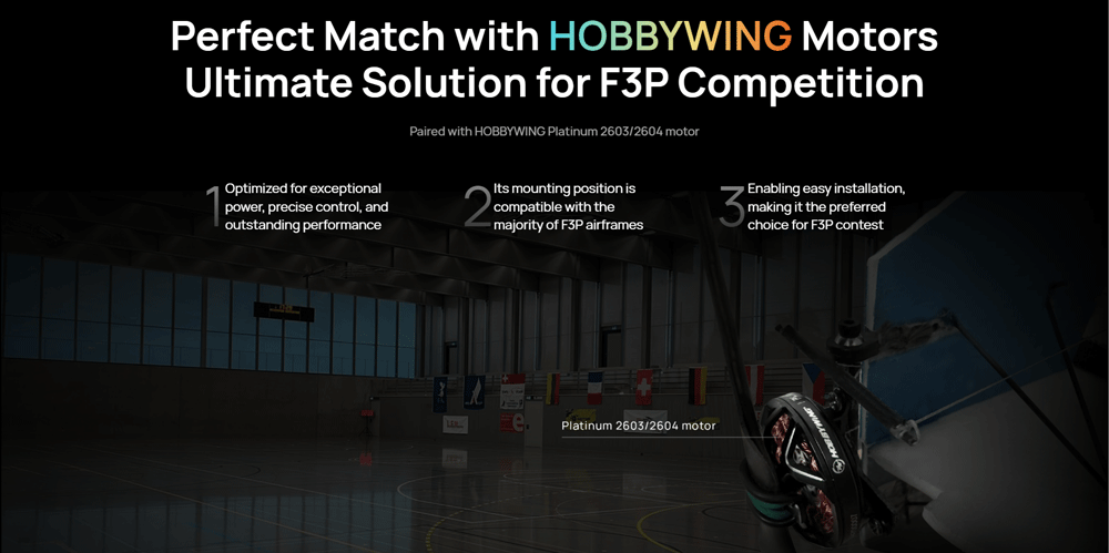 HobbyWing Platinum 18A V5 Brushless ESC 2-4S Lipo for 120g-320g F3P Aerobatics Fixed-wing RC Airplane