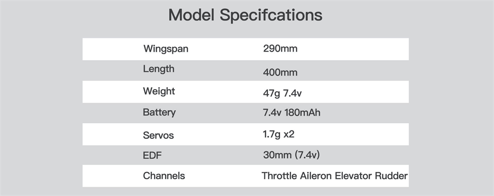 MinimumRC Douglas A4 Skyhawks 2.4GHz 3CH 290mm Wingspan 2S 30mm EDF EDF Jet RC Airplane KIT With EDF Unit