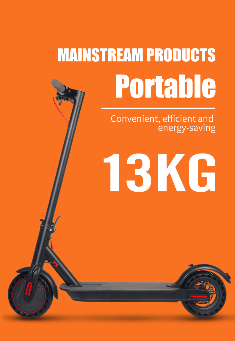 [US Direct] J-03 36V 10.4Ah 350W 8.5inch Folding Electric Scooter 30-40KM Mileage Range 120KG Max Load Electric Scooter