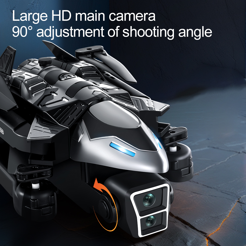 YCRC A66 WiFi FPV with HD Dual Camera 360° Obstacle Avoidance Optical Flow Positioning One-Key Spray Foldable RC Drone Quadcopter RTF