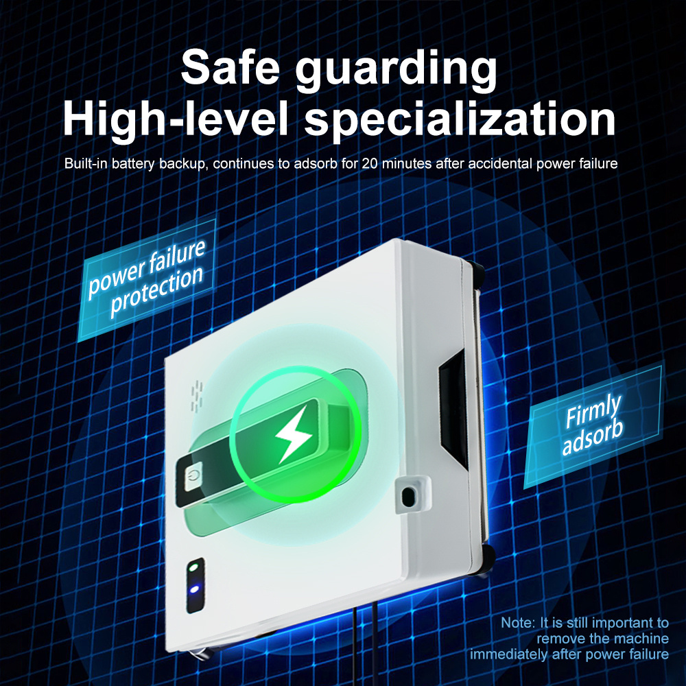 A PuRuiKai HCR-21 robot a mellékelt, mosható mikroszálas kendőkkel.