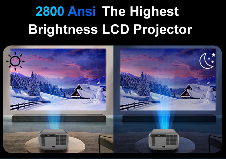 Everycom Cubelite MAX Projektor Bemutató - Lenyűgöző Fényerő, Okos Rendszerrel 3 Az Everycom Cubelite MAX projektor éles, 1080p felbontású képe.