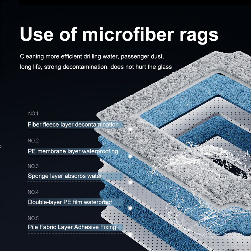 A robot kompakt, négyzetes kialakítása, amely a sarkok tisztítását is segíti.