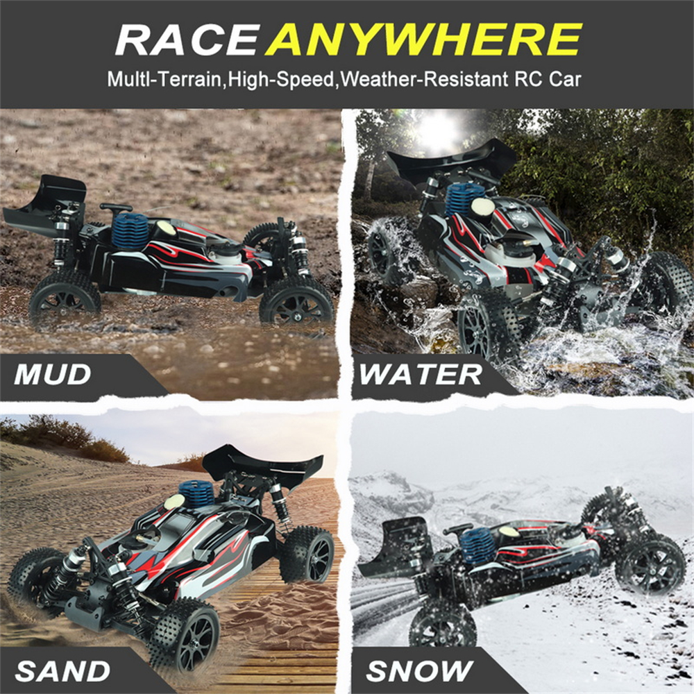 VRX RH1007B 1/10 2.4G 4WD RC Car 75km/h Two Speed High Speed Force.18 Gas Engine RTR Truck