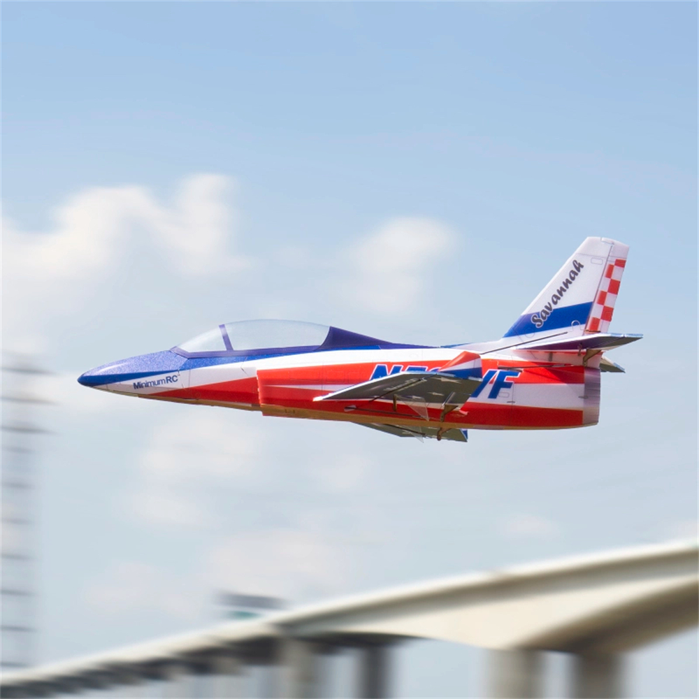 MinimumRC Savannah Jet 4 Channels 30mm EDF 420mm Wingspan RC Airplane Fixed Wings KIT+EDF