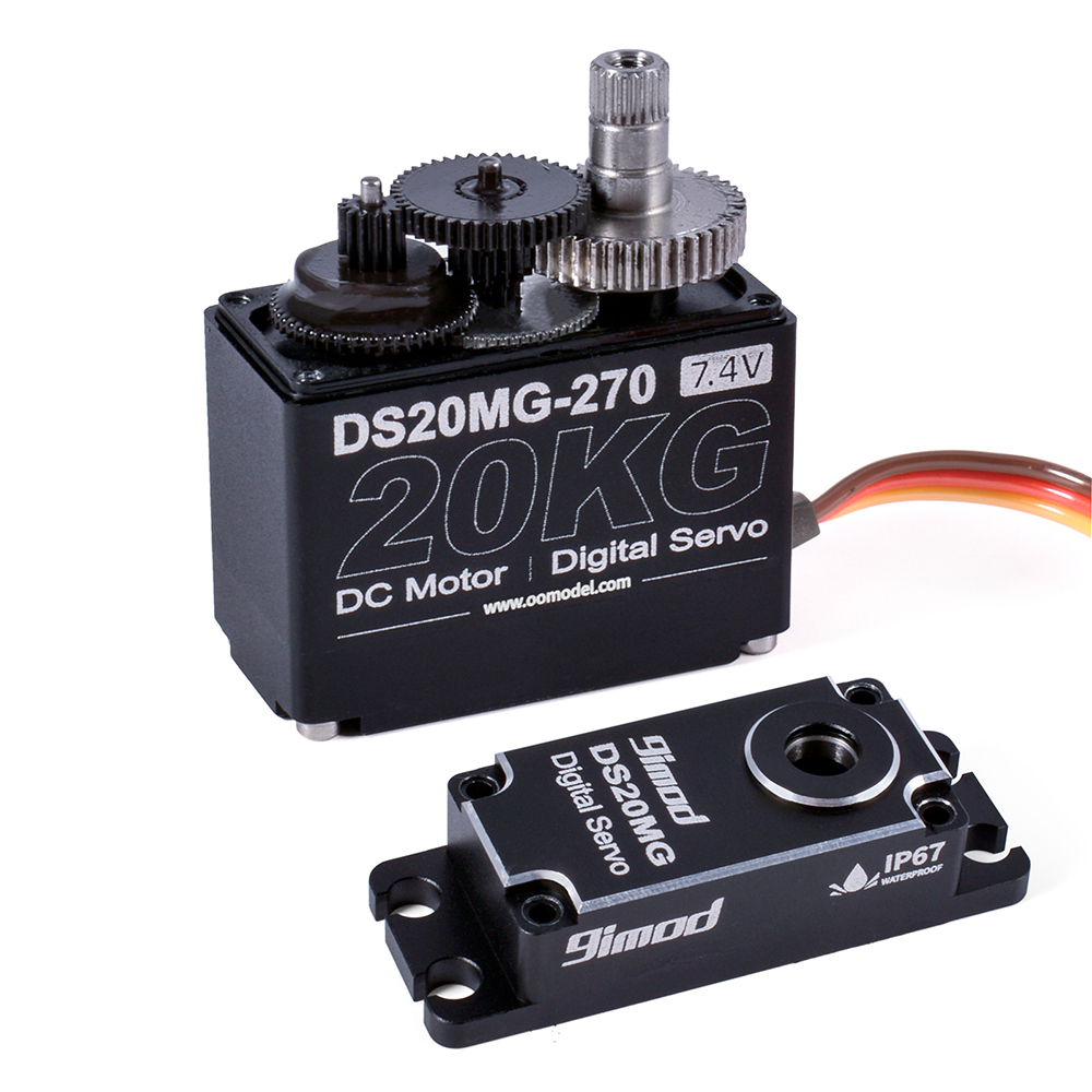 9imod DS20MG 20kg Waterproof Servo Full metal for 1:8 1:10 RC