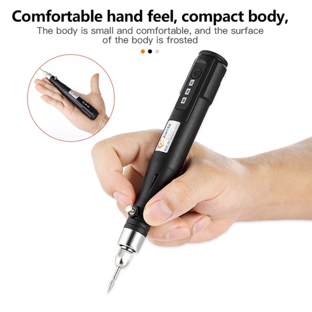 15000RPM Handheld USB Mini Electric Grinder Drill Engraving Pen Polishing Machine With Dremel Rotary Tool Accessories DIY Set