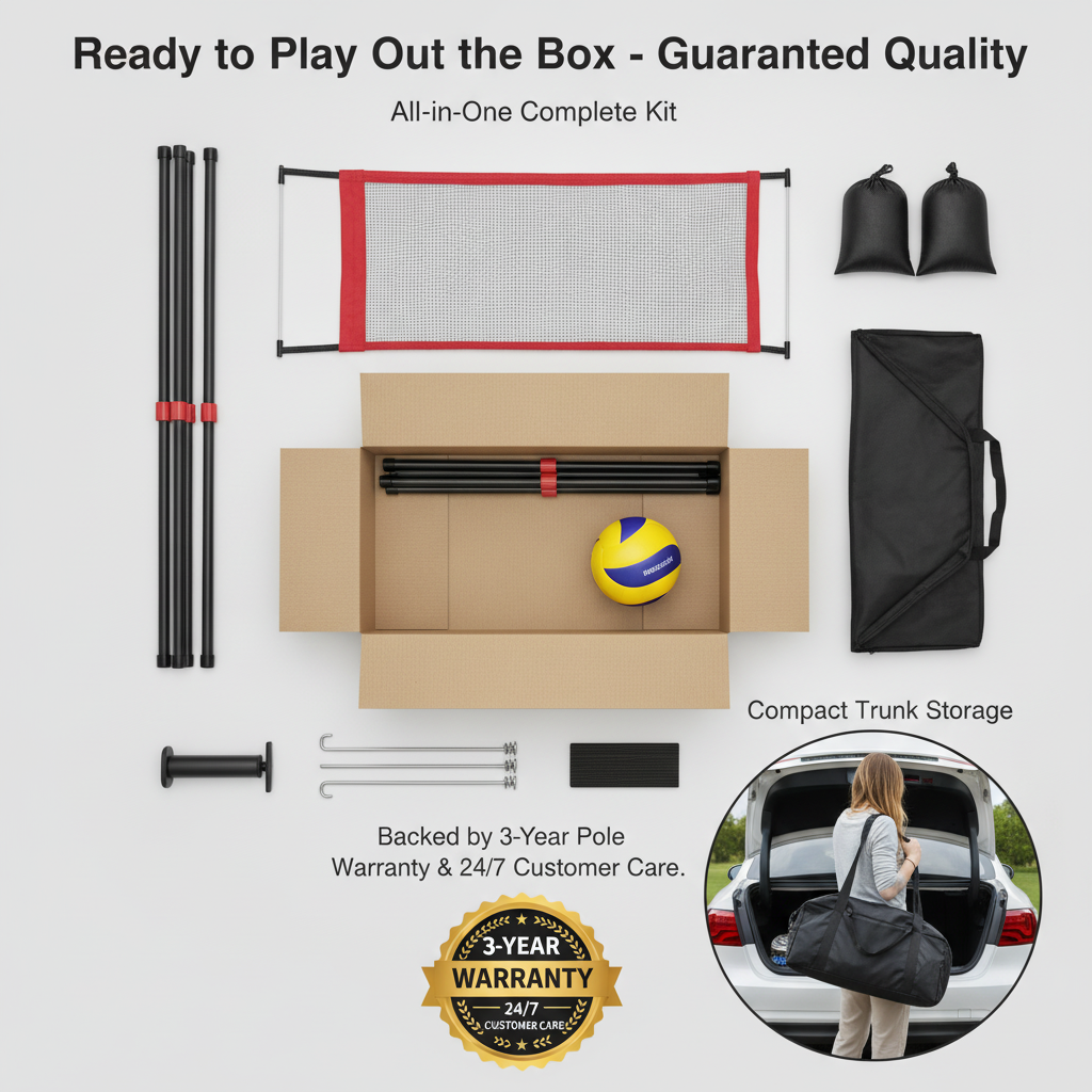 WARMOUNTS filet d'entraînement portable de 18 pieds pour baseball/volleyball multi-sport, filet de pratique réglable en hauteur et en largeur, base en acier, mise en place rapide, extérieur, jardin/plage, pour enfants et adultes, ensemble de jeu avec sac de transport