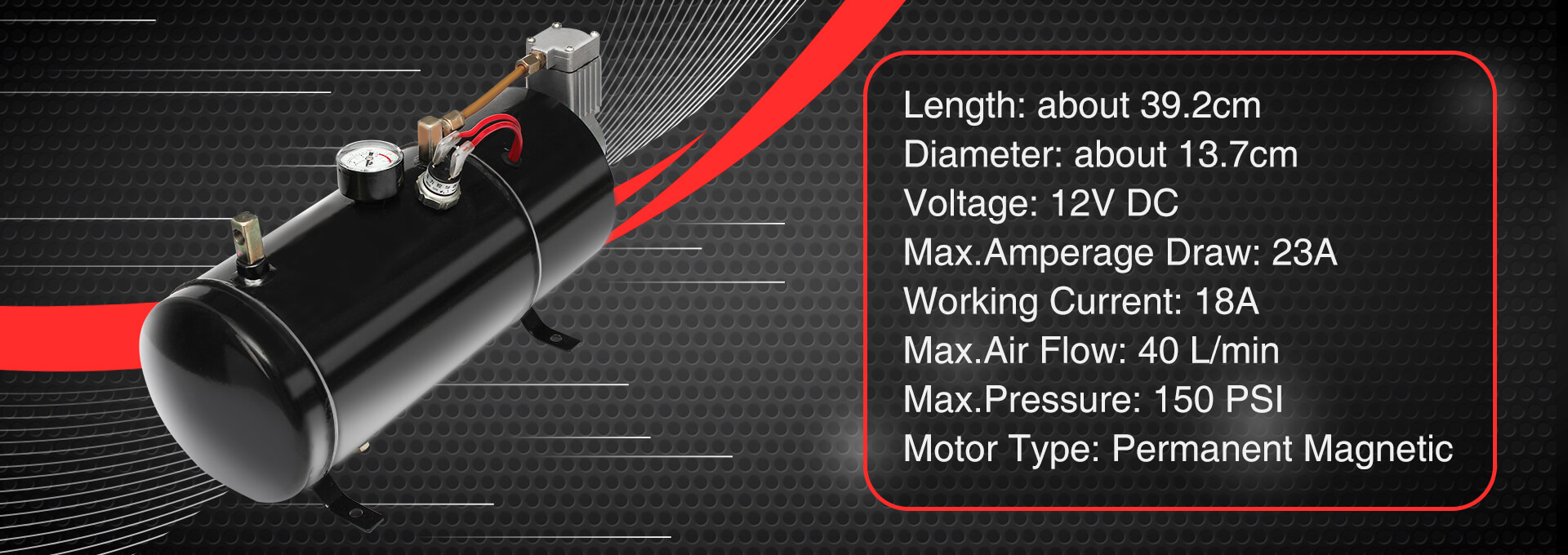 Audew 150dB 4-Trumpet Train Air Horn Kit with 150 PSI Compressor Audew 150dB 4-Trumpet Train Air Horn Kit with 150 PSI Compressor
