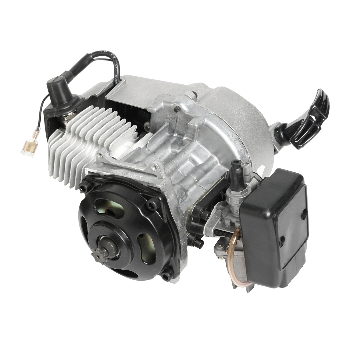 Démarreur électrique Pour Moteur 49cc 2 Temps Pocket Bike Moto Cross Quad