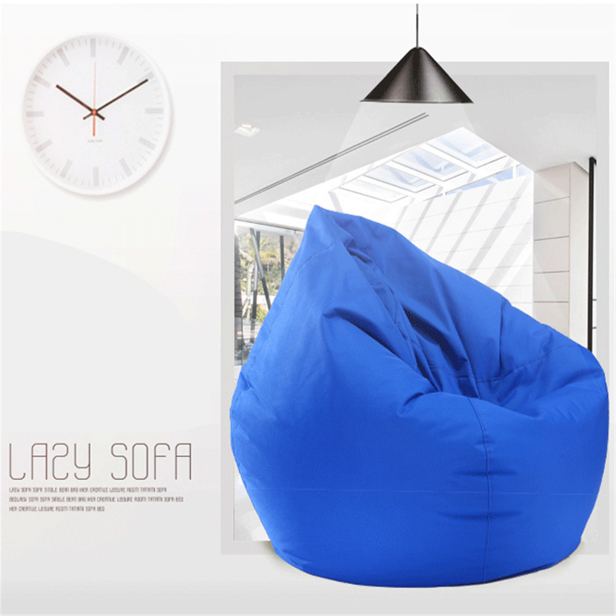 Housse de pouf poire - Noname - 100 x 120 cm - Rouge - Lavable en machine - Fermeture éclair robuste - Maison Housse de pouf poire - Noname - 100 x 120 cm - Rouge - Lavable en machine - Fermeture éclair robuste - Maison