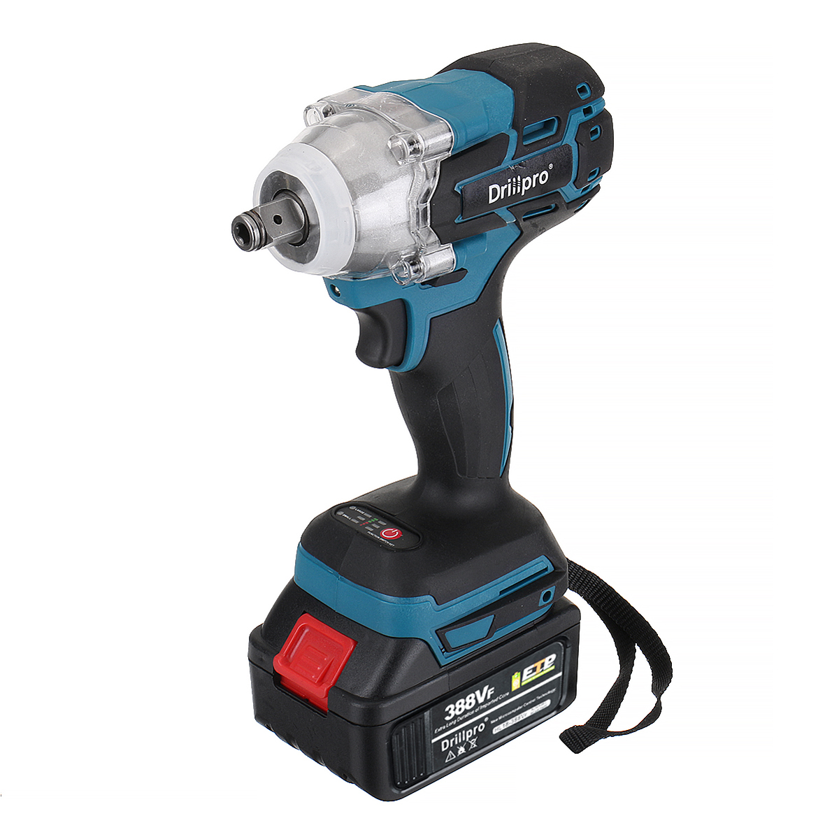 Avvitatore Ad Impulsi 1/2 '' 520N.M A Batteria Con 2 Batterie E Caricabatteria Senza Spazzole 18V 388VF 13 width=600