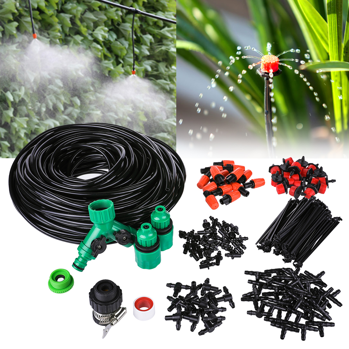 NEUFU Kit Système D'irrigation Goutte À Goutte Jardin Pulvérisation Arrosage 40 M Cdiscount Jardin NEUFU Kit Système D'irrigation Goutte À Goutte Jardin Pulvérisation Arrosage 40 M Cdiscount Jardin
