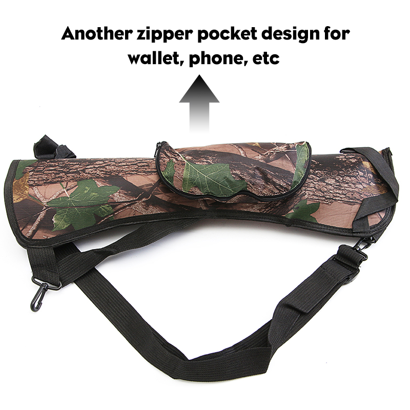 Sacoche à Flèches GALPADA – Oxford, Bandoulière Ajustable, 68x25x9 Cm, Pour Tir à L'arc Et Chasse