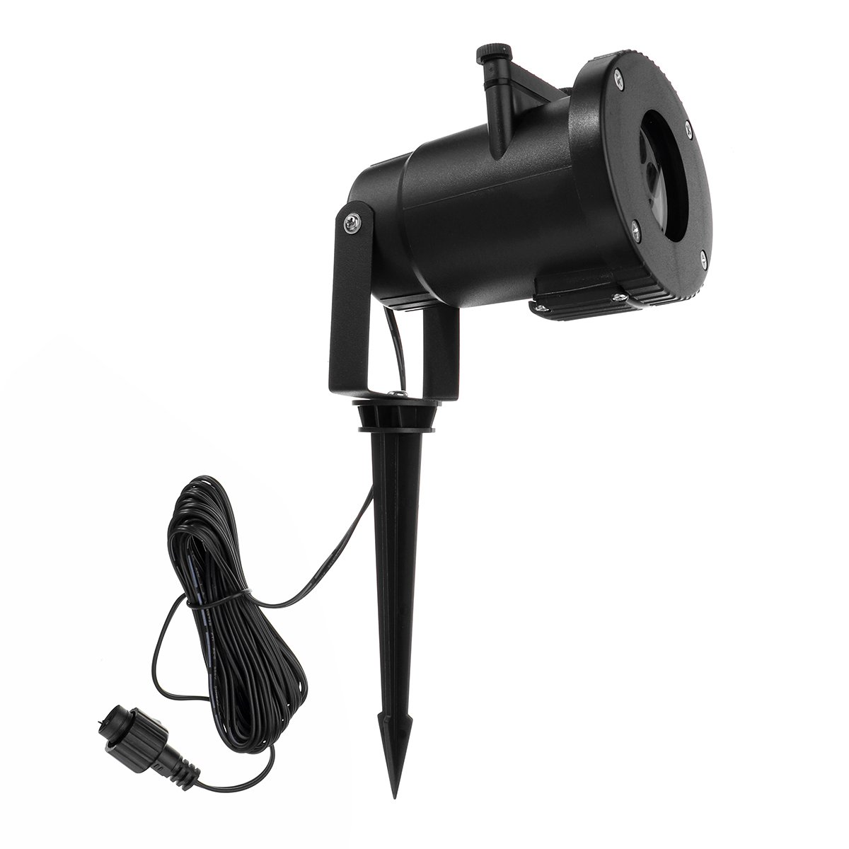 Projecteur Laser LED Noël Extérieur - 10 Diapositives - Effets Lumineux, Télécommande, Minuterie - IP45 - Pour Jardin, Fêtes